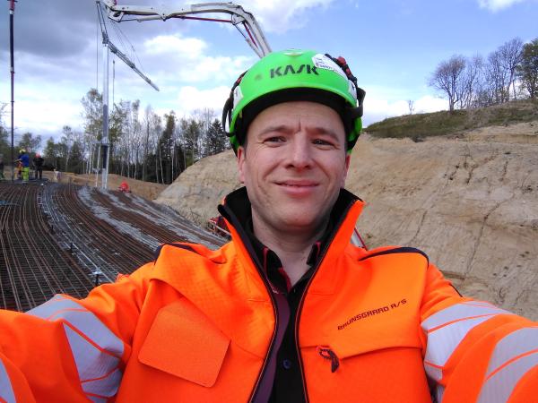 Chantier des ponts de la Vejledal | Vejledalens broer Byggeplads
